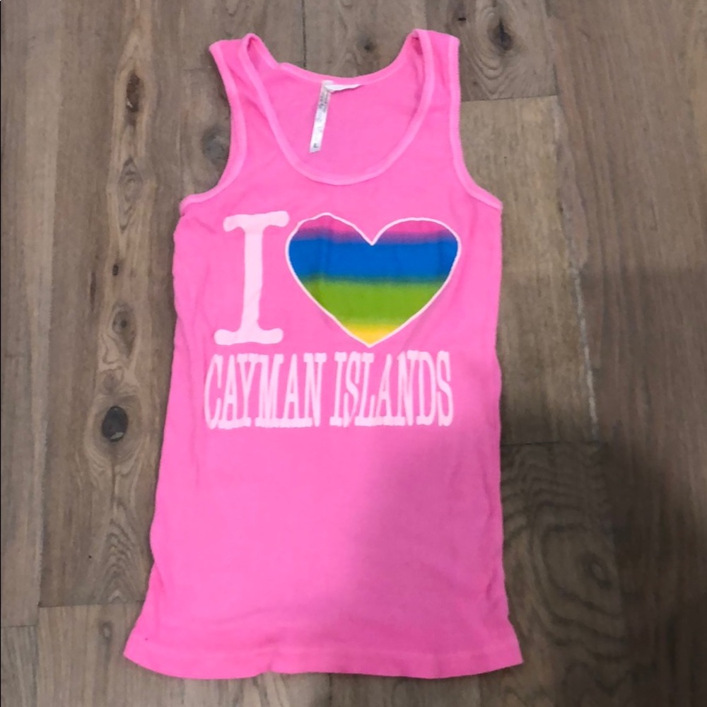 Size large cayman island tank